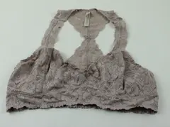 Free People Intimately Lace Bralette Women's XL Pale Mauve Unlined