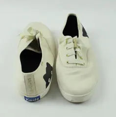 Keds Taylor Swift Sneaky Cat Women's White Lace-Up Sneakers 8.5