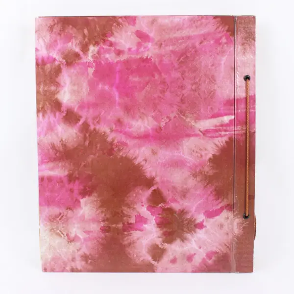 Pink Clippings Scrapbook Album Photo Memory Book Two-Post Binding