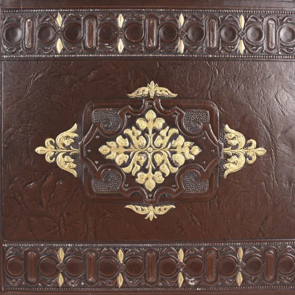Embossed Ornate Scrapbook Album Cord Tie Closure Decorative Cover