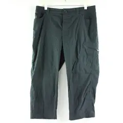 Eddie Bauer Women's Black Cargo Capri Pants Size 8