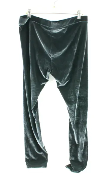 Hue Women's Black Velour Leggings Size XL