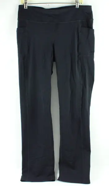 Skechers Women's XL Black Straight-Leg Activewear Pants