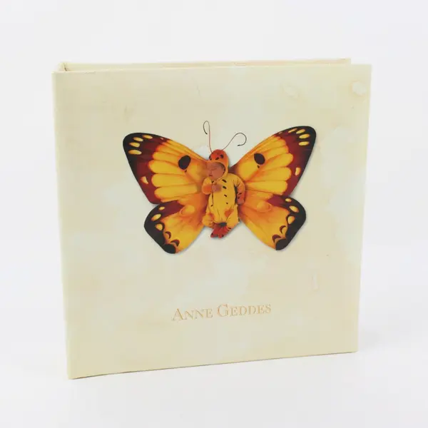 Anne Geddes Butterfly Baby Photo Album Holds 200 4x6 Photos