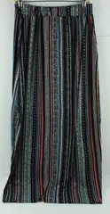 Yak & Yeti Women's XL Multicolor Southwestern Print Maxi Skirt