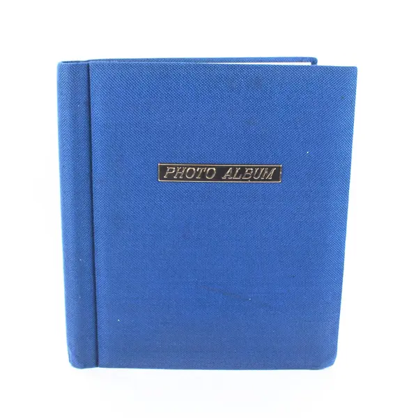 Blue Fabric Photo Album 20 Pages Keepsake Book