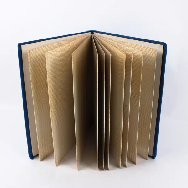 Blue Fabric Photo Album 20 Pages Keepsake Book