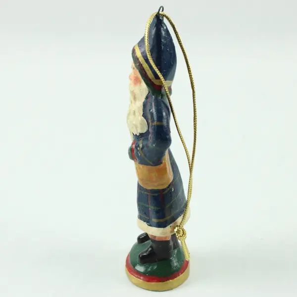 Vintage House of Hatten Old Fashioned Santa Claus Christmas Ornament 5.25" Tall