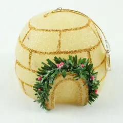 Roman Inc 2000 Dome-Shaped Plastic Igloo Holiday Ornament Decoration