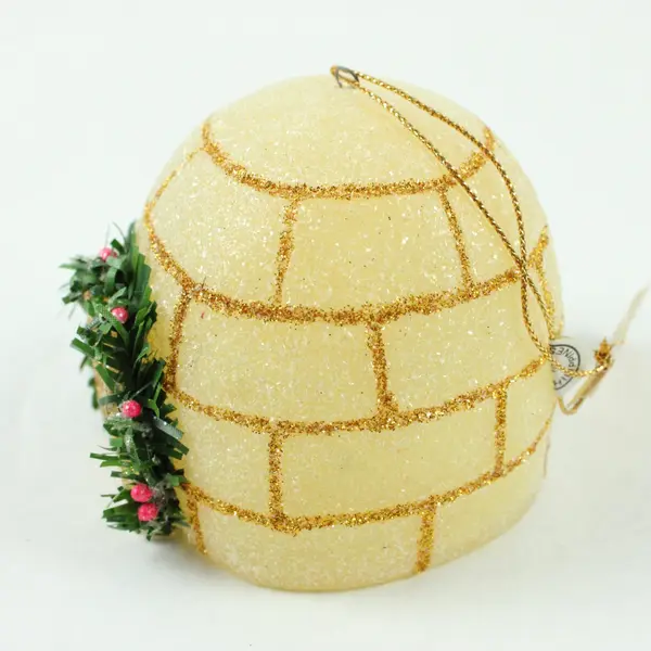 Roman Inc 2000 Dome-Shaped Plastic Igloo Holiday Ornament Decoration