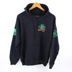Grunt Style Irish American This We'll Defend Graphic Hoodie Men's Medium