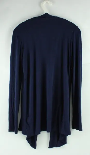 Prospect Blvd Women's Navy Blue Open-Front Cardigan Size Large