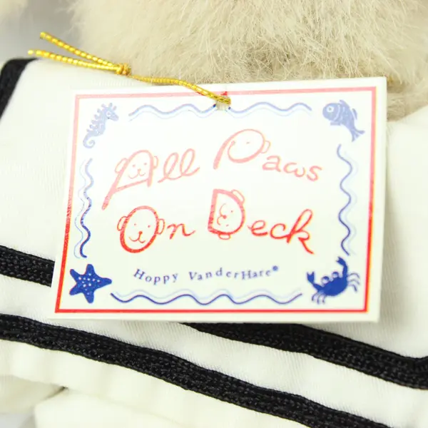 Hoppy VanderHare All Paws On Deck Sailor Bunny Plush North American Bear Co.