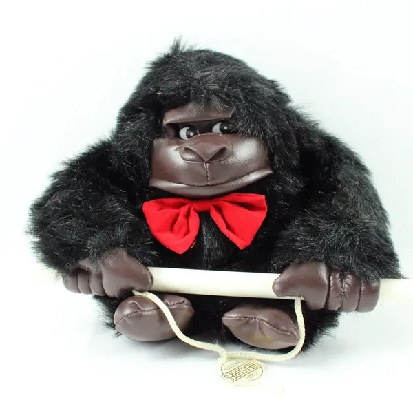 Little Treasures By Joelson Macarena Gorilla Plush Ape Red Bow