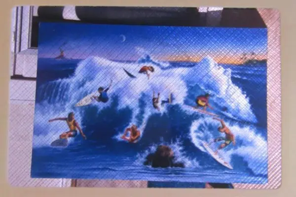 Vintage Jim Warren "Women of the Waves" Kodachrome 35mm Film Slide Art
