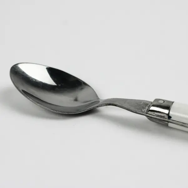 Washington Forge Mardi Gras White Stainless Teaspoon 6.75 Inches