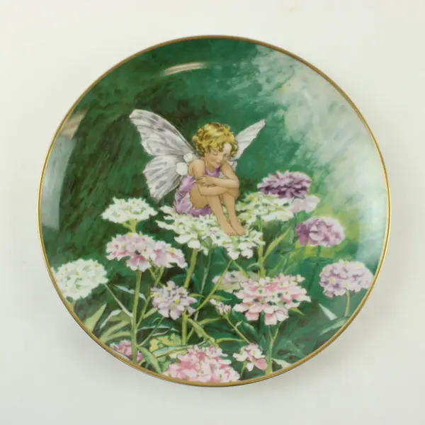 Villeroy & Boch Heinrich Flower Fairies 2 Plate Set Candytuft Lavender