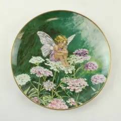 Villeroy & Boch Heinrich Flower Fairies 2 Plate Set Candytuft Lavender