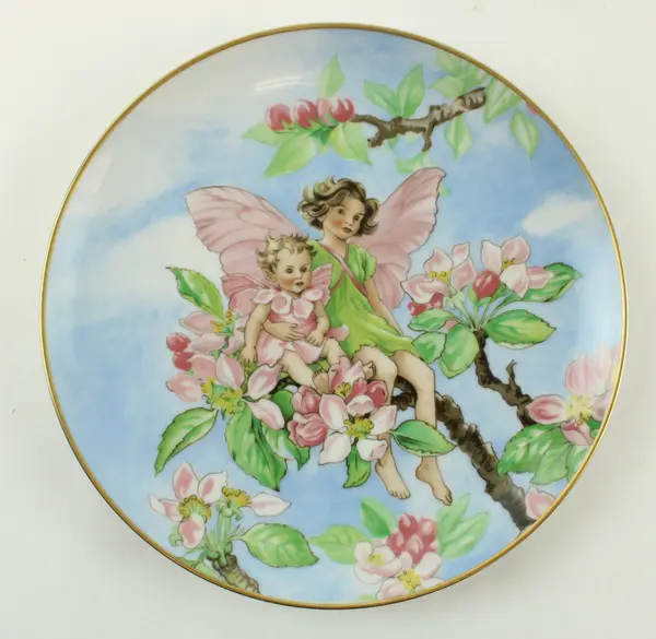 Heinrich Villeroy & Boch Flower Fairies Decorative Plates Set of 3