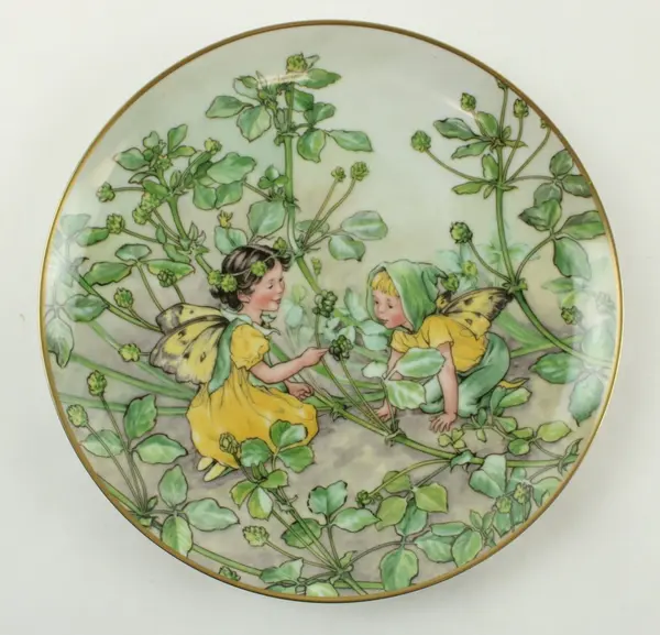 Heinrich Villeroy & Boch Flower Fairies Decorative Plates Set of 3
