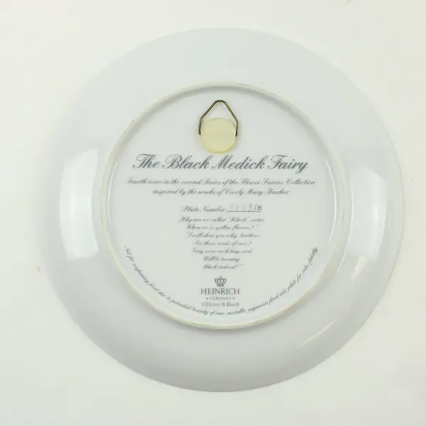 Heinrich Villeroy & Boch Flower Fairies Decorative Plates Set of 3