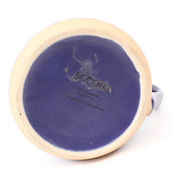 Starbucks Eccolo Mug Pair Holiday Red Berry Blue Eye Ceramic 2 Mugs