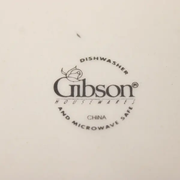 Gibson Designs Welcome Home Bread Plate 6.75in 