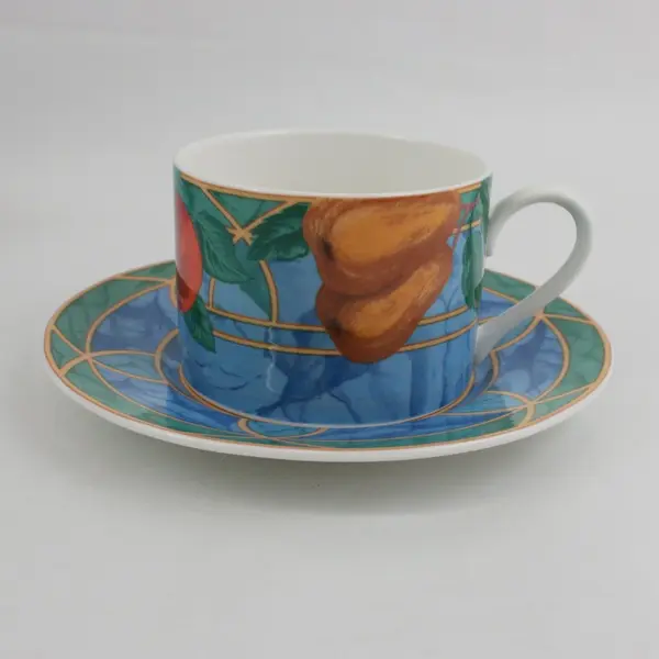 Victoria & Beale Forbidden Fruit 4 Cup Saucer Set Soojin Choi