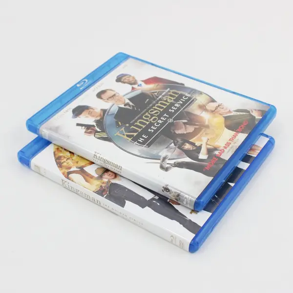 Lot of 2 Kingsman: The Secret Service 2015 & The Golden Circle 2017 Blu Ray Disc