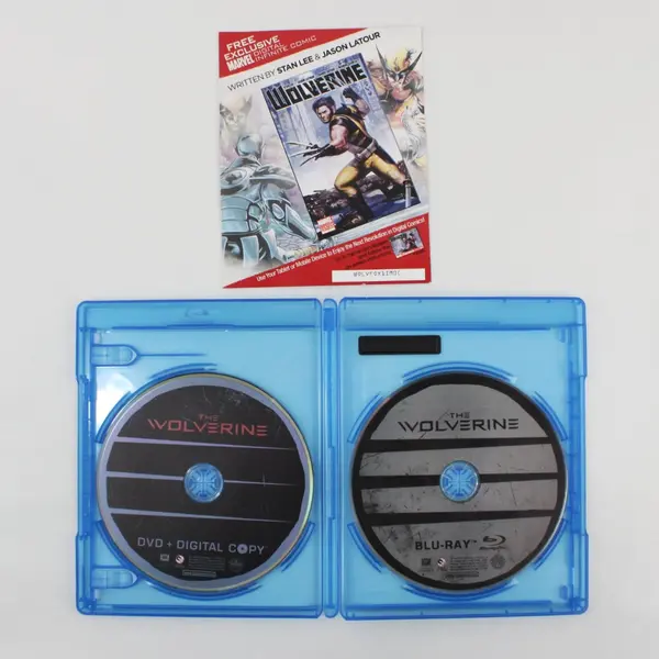 The Wolverine (2013) Blu-ray + DVD + Digital Copy Hugh Jackman Marvel