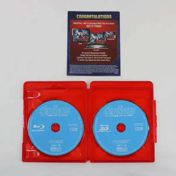 Marvel Avengers Age of Ultron Collector's Edition Blu-ray 3D 2015