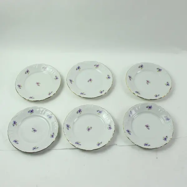 Winterling Bavaria Remembrance 6" Bread & Butter Plates Set of 6