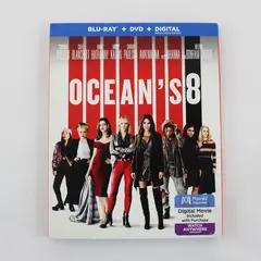 Ocean's 8 Blu-ray 2018 Sandra Bullock Cate Blanchett Rihanna Awkwafina