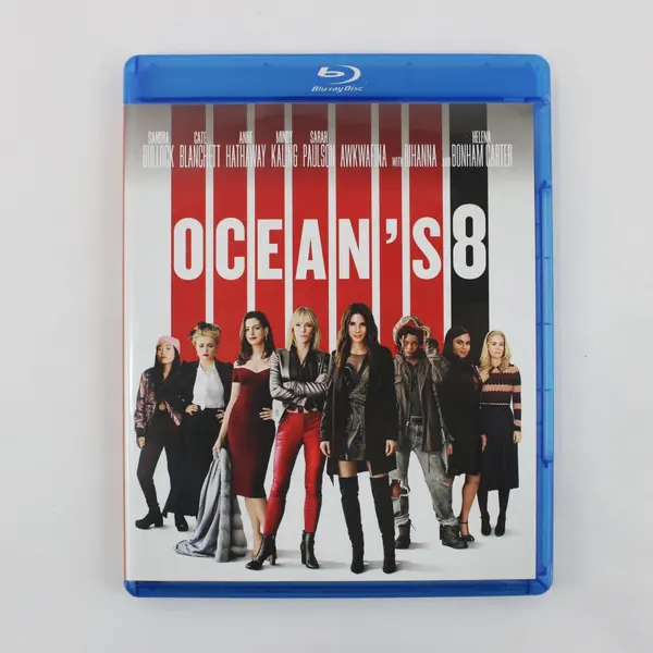 Ocean's 8 Blu-ray 2018 Sandra Bullock Cate Blanchett Rihanna Awkwafina