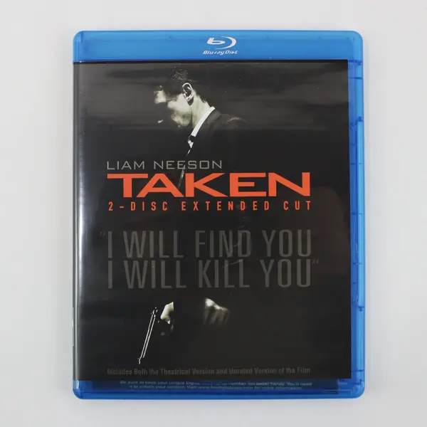 Taken Blu-ray 2008 Liam Neeson Action Thriller Movie