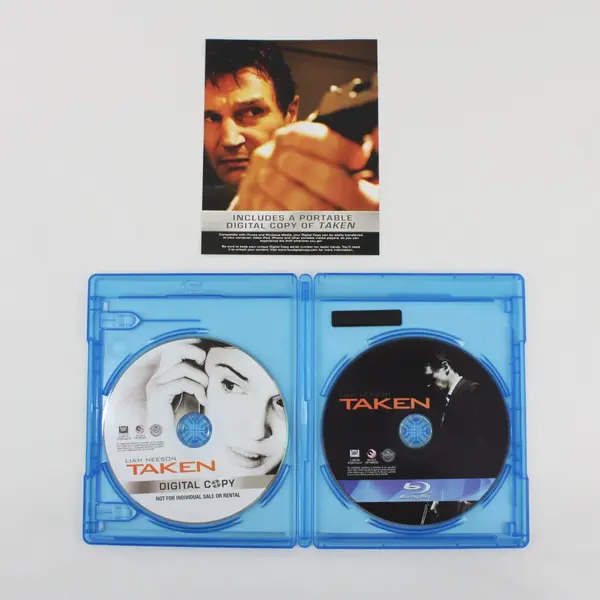 Taken Blu-ray 2008 Liam Neeson Action Thriller Movie