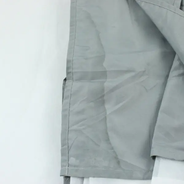 Full Size Gray Polyester Bed Skirt 52 x 74 Inch 15 Inch Drop