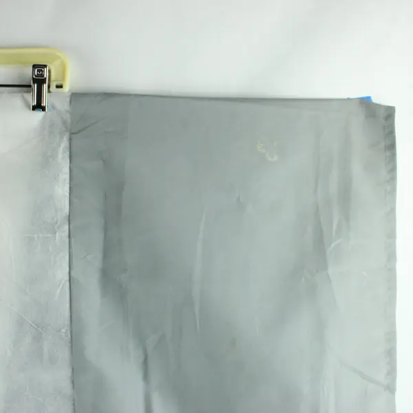 Full Size Gray Polyester Bed Skirt 52 x 74 Inch 15 Inch Drop