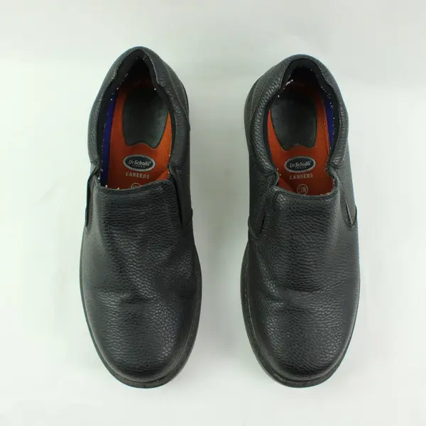 Dr. Scholl's Men's 12W Black Slip-Resistant Slip-On Work Shoes