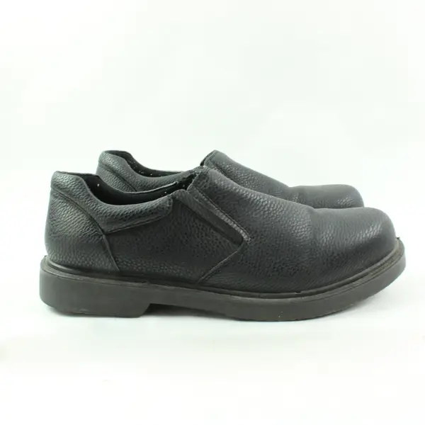 Dr. Scholl's Men's 12W Black Slip-Resistant Slip-On Work Shoes