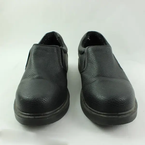 Dr. Scholl's Men's 12W Black Slip-Resistant Slip-On Work Shoes