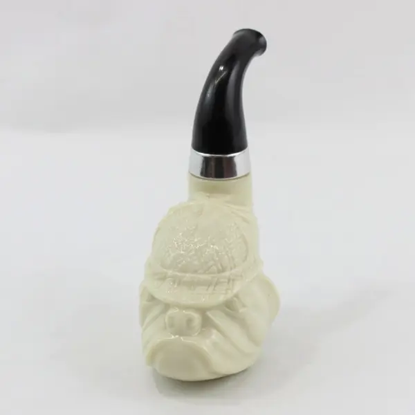 Avon Oland Bulldog Pipe After Shave Bottle Empty