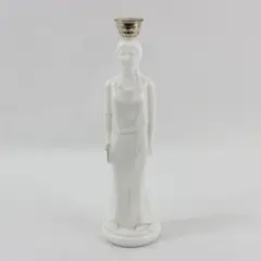 Avon Skin So Soft Greek Milk Ceramic Goddess Bottle Figurine 11in Empty