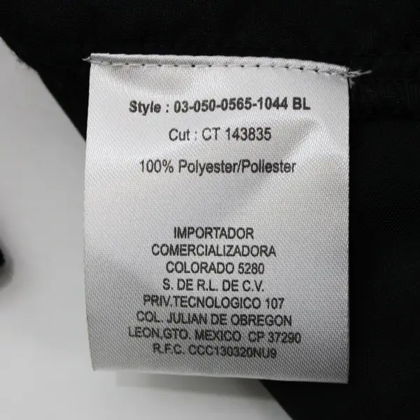 Roper Women's Black Velvet V-Neck Floral Embroidered Top Size M