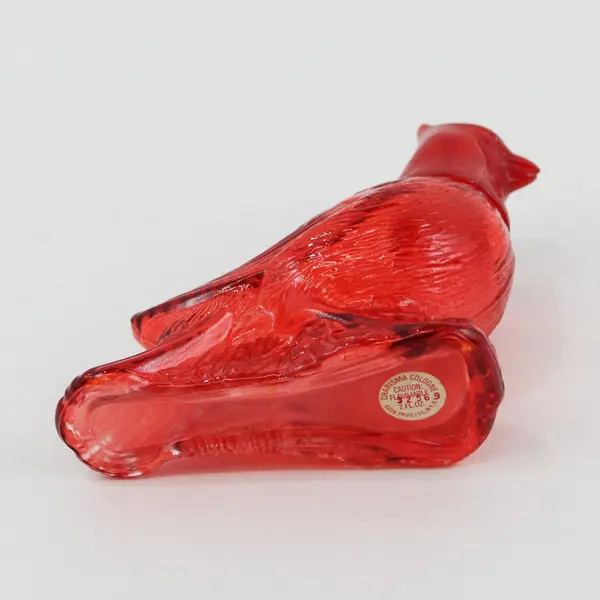 Avon Charisma Red Cardinal 2 fl oz Perfume Bottle Figurine Empty