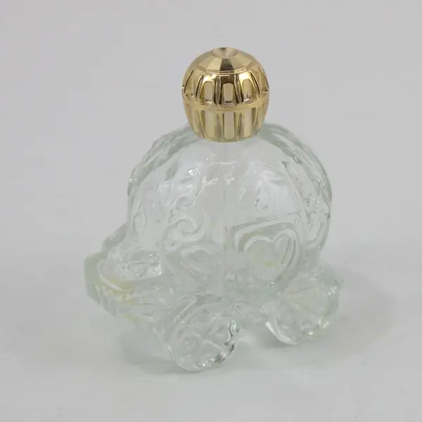 Avon Bird of Paradise Cologne Bottle Cinderella Carriage 1 oz Clear Glass Empty