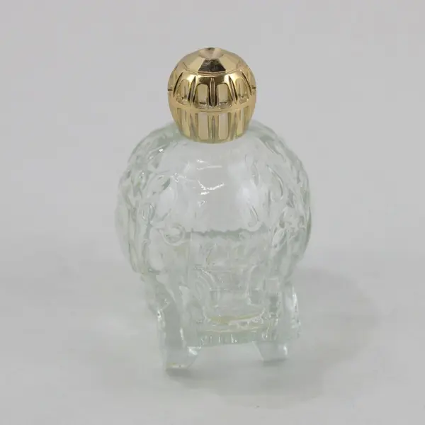 Avon Bird of Paradise Cologne Bottle Cinderella Carriage 1 oz Clear Glass Empty