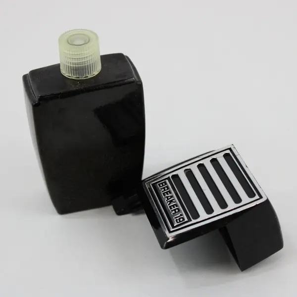 Avon Sweet Honesty Breaker 19 Cologne Bottle Decanter Black Empty