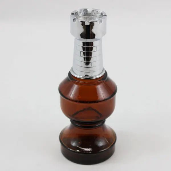 Vintage Avon The Rook Chess Piece Bottle 3 Oz Empty