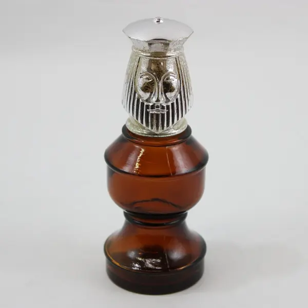 Vintage Avon Tai Winds King Chess Piece Bottle 3 Oz Empty FLAWED